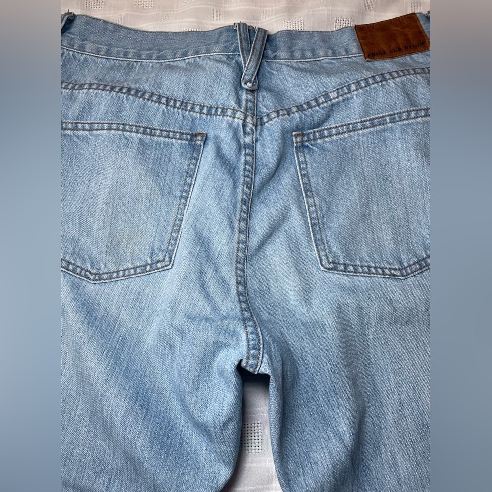 Point Sur Denim High Waisted Tapered Jeans - Picture 14 of 16
